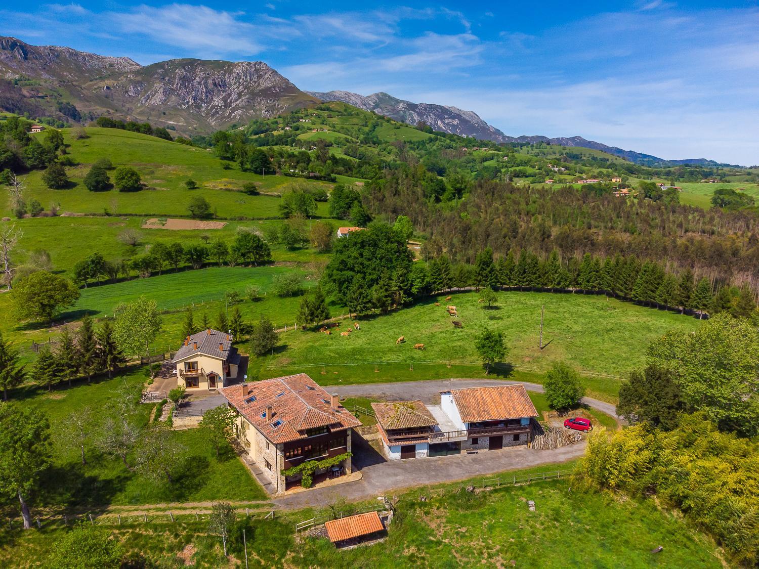 La Casona De Sovina Guest House Piloña Eksteriør bilde